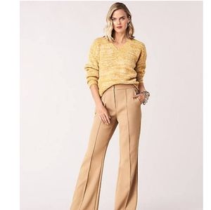 Diane Von Fürstenberg Carmella Merino-blend V-Neck